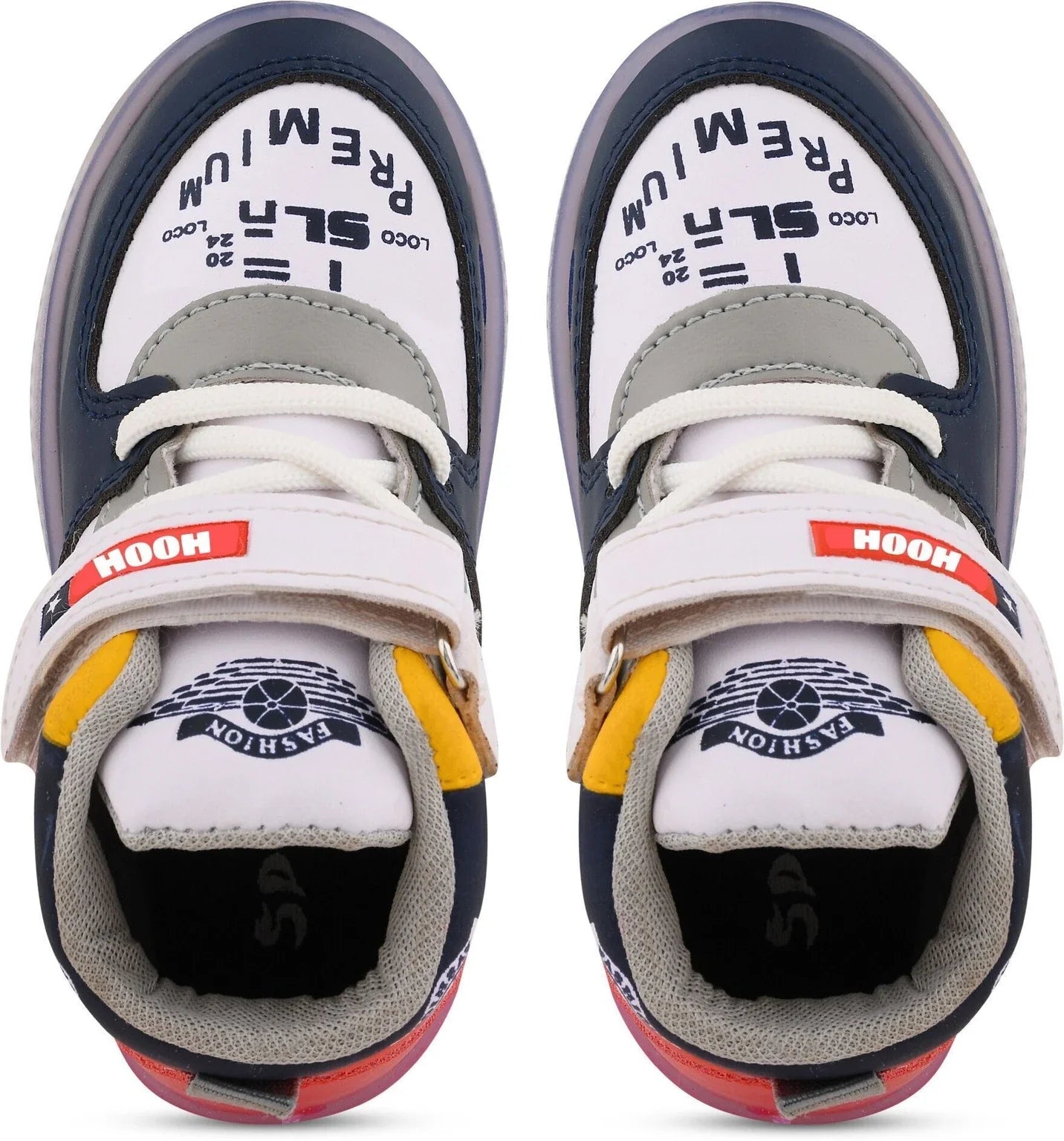HOOH - Now comfort in fashion Strap Walking Shoes For Boys & Girls (Multicolor, 2-2.5 Years)